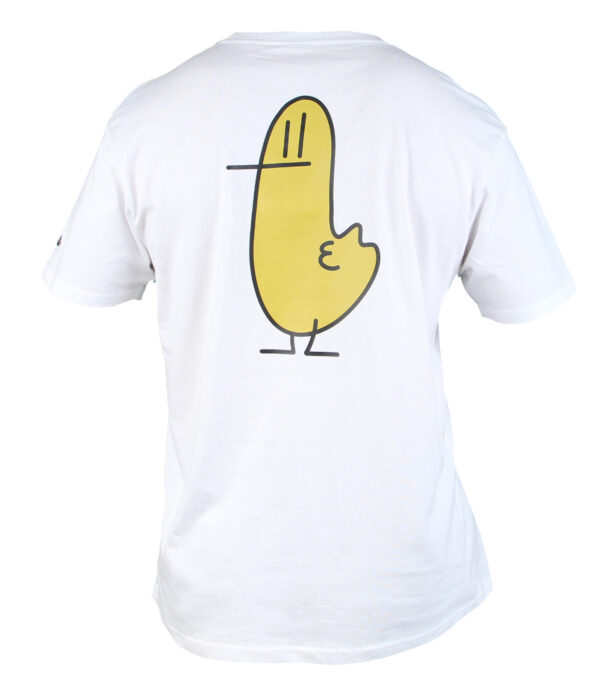 Camiseta estampado el pato amarillo original