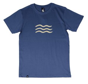 Camiseta Azul Olas