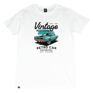 Camiseta Blanca Vintage