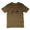 Camiseta Kaki Moto
