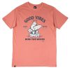 Camiseta Rosa Good Vibes