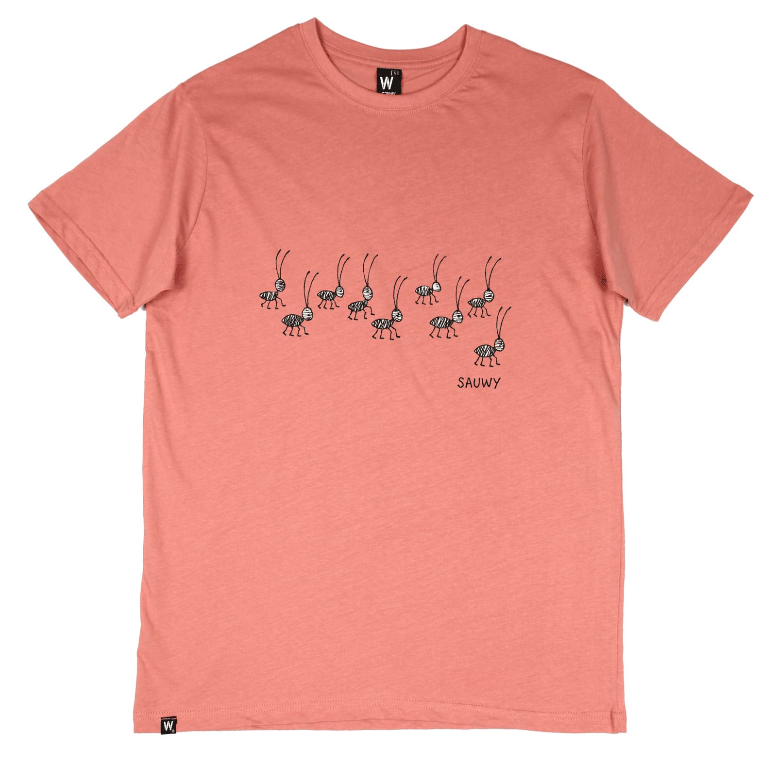 145 ROSA HORMIGAS Camiseta Rosa Hormigas