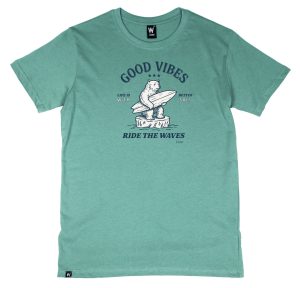 Camiseta Verde Good Vibes