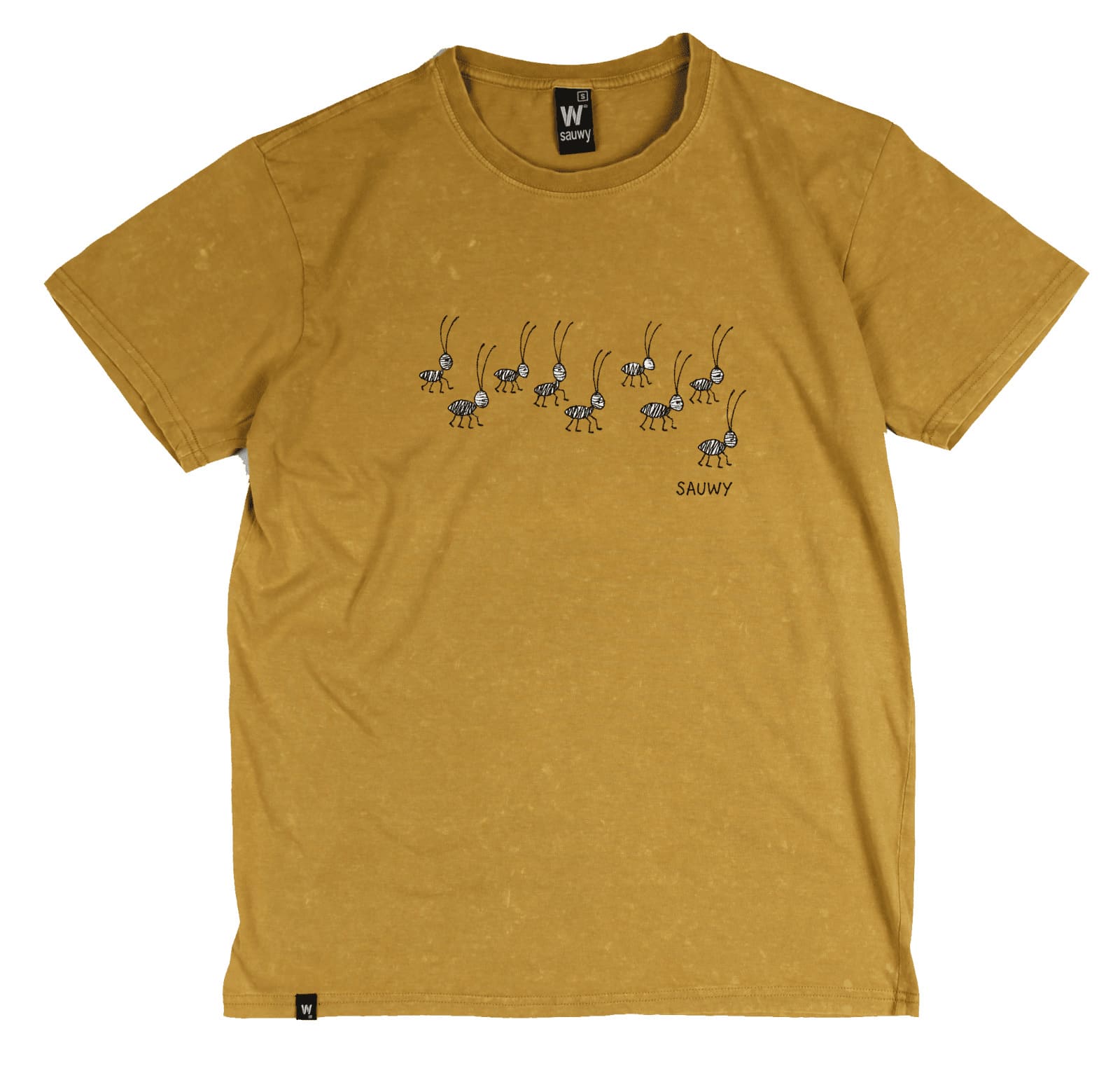 148 AMARILLO HORMIGAS Camiseta Amarilla Hormigas