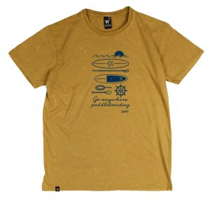 Camiseta Amarilla Surfing Board