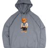 Sudadera Azul Oso Rico Sauwy