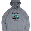 Sudadera Azul Vintage Car Sauwy
