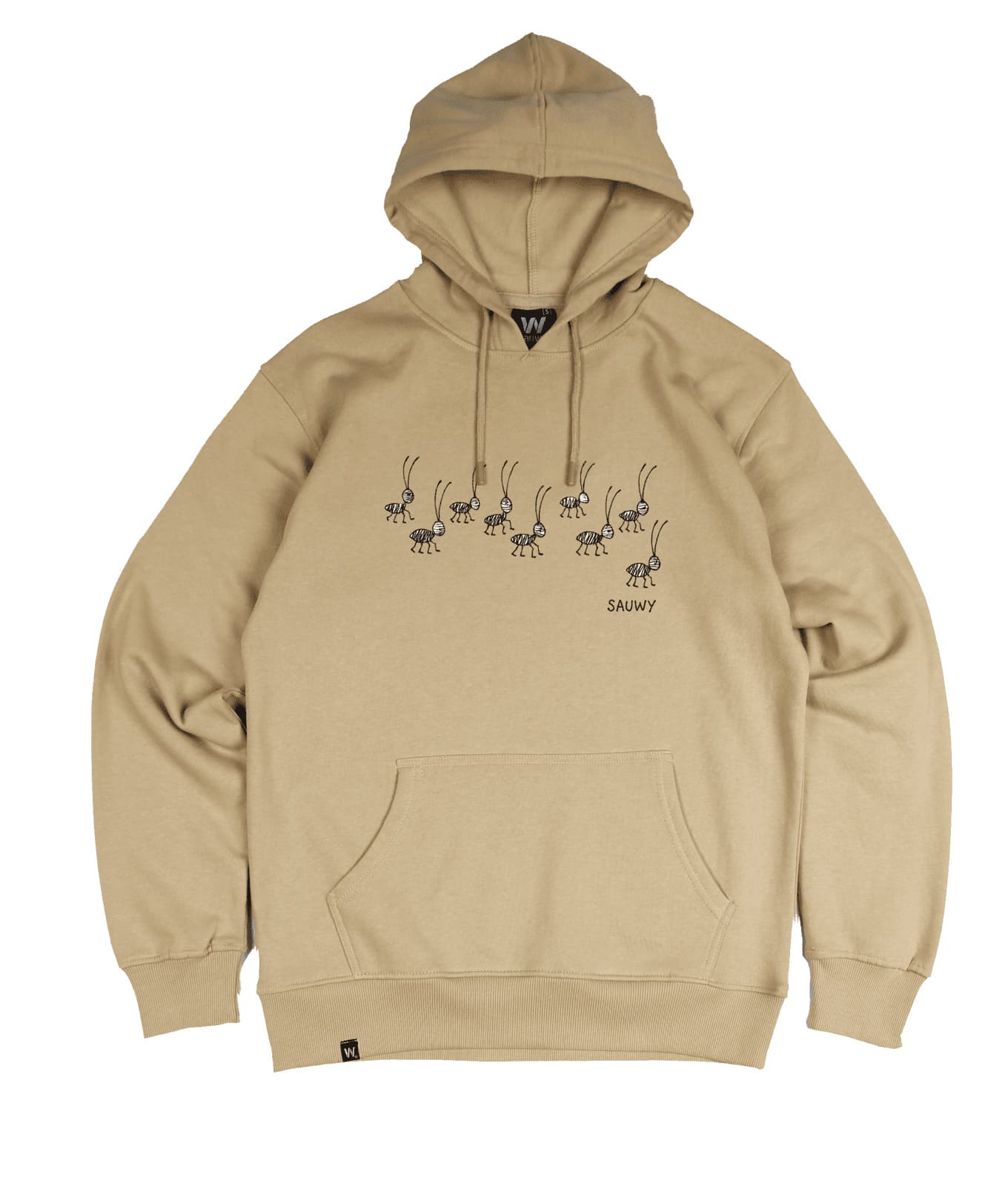 15032 BEIGE HORMIGAS Sudadera Beige Hormigas Sauwy