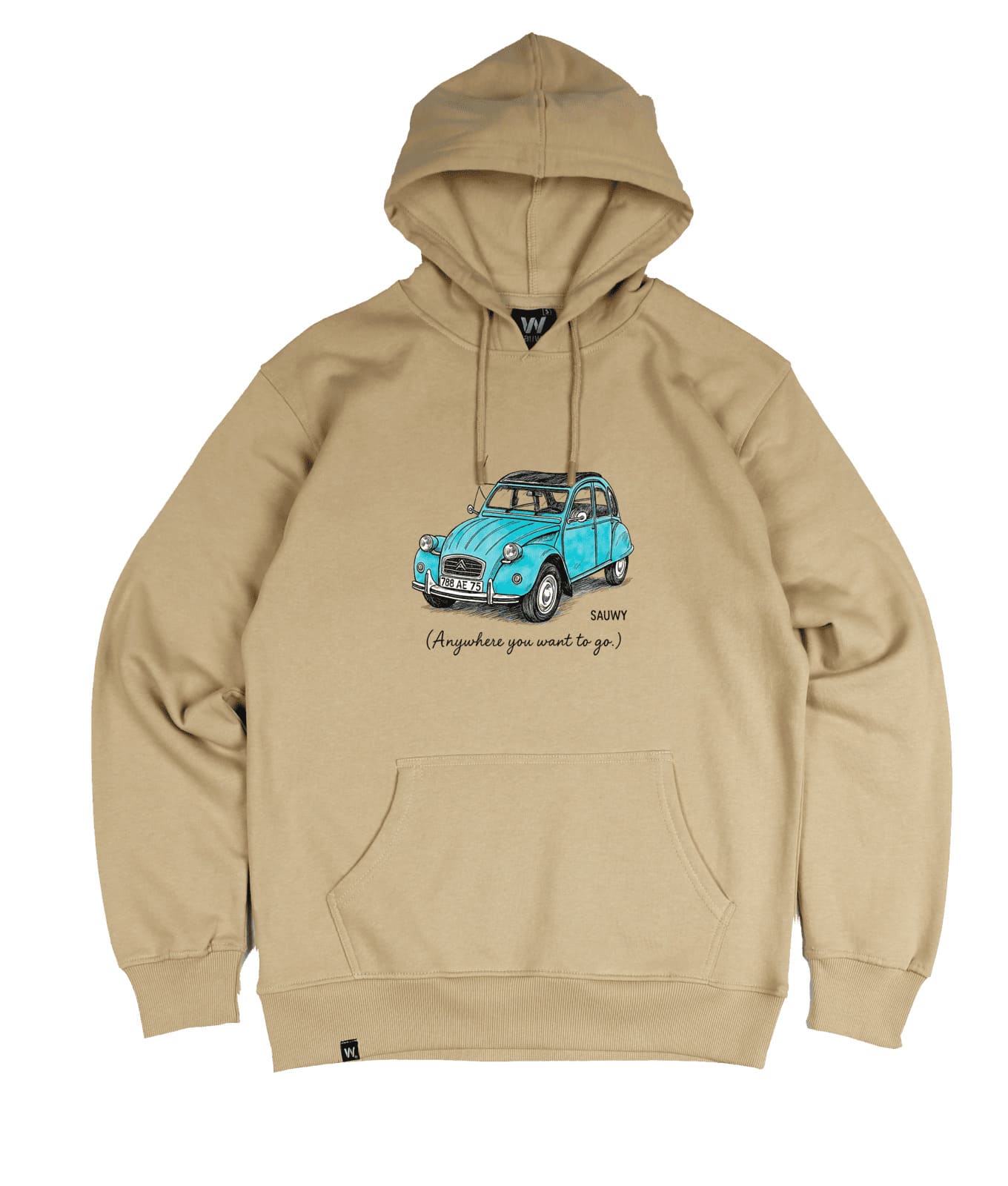 15032 BEIGE PCITROEN Sudadera Beige Citroen Sauwy