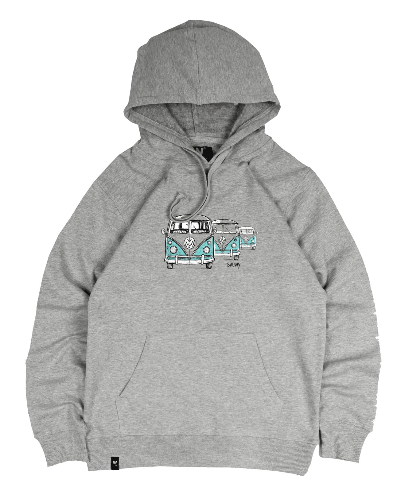15032 GRIS CARAVANAS Sudadera Gris Caravanas Sauwy