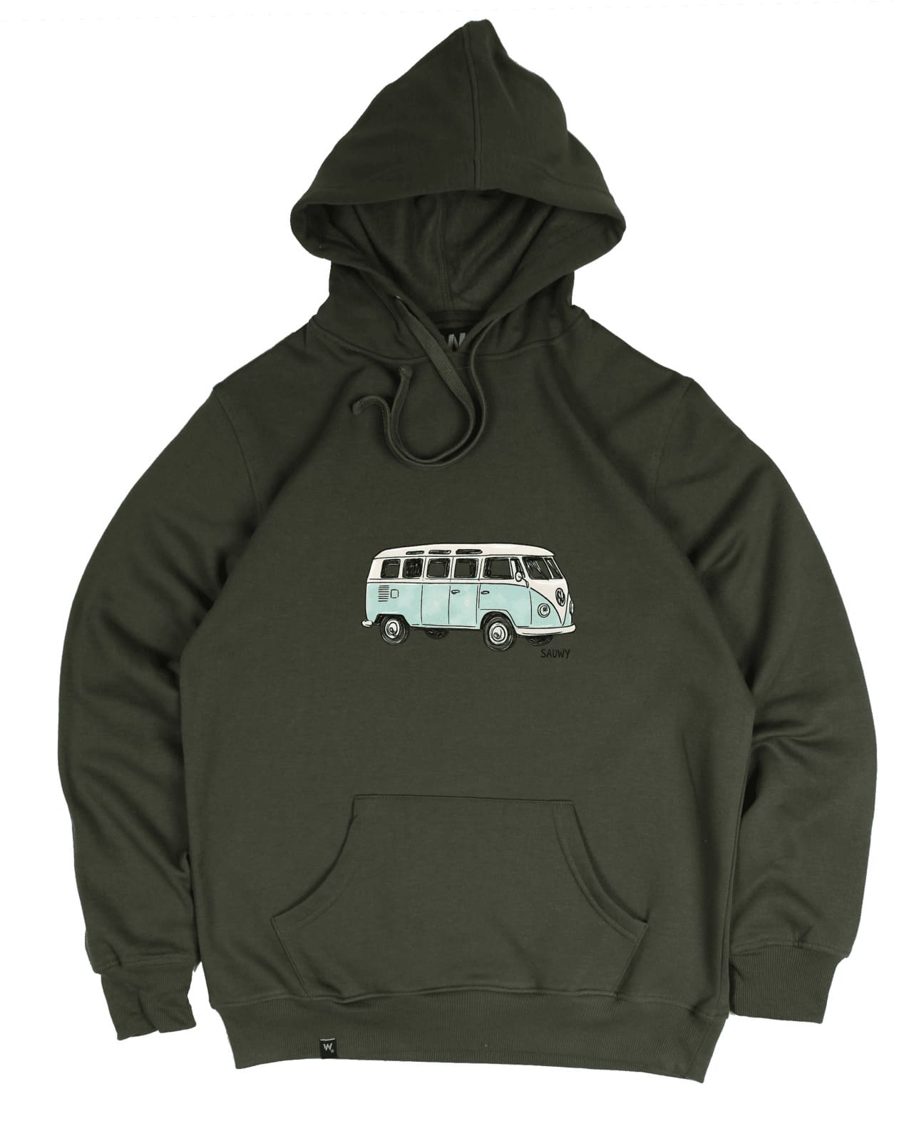 15032 KAKI CARAVANA Sudadera Kaki Oso Caravana Sauwy