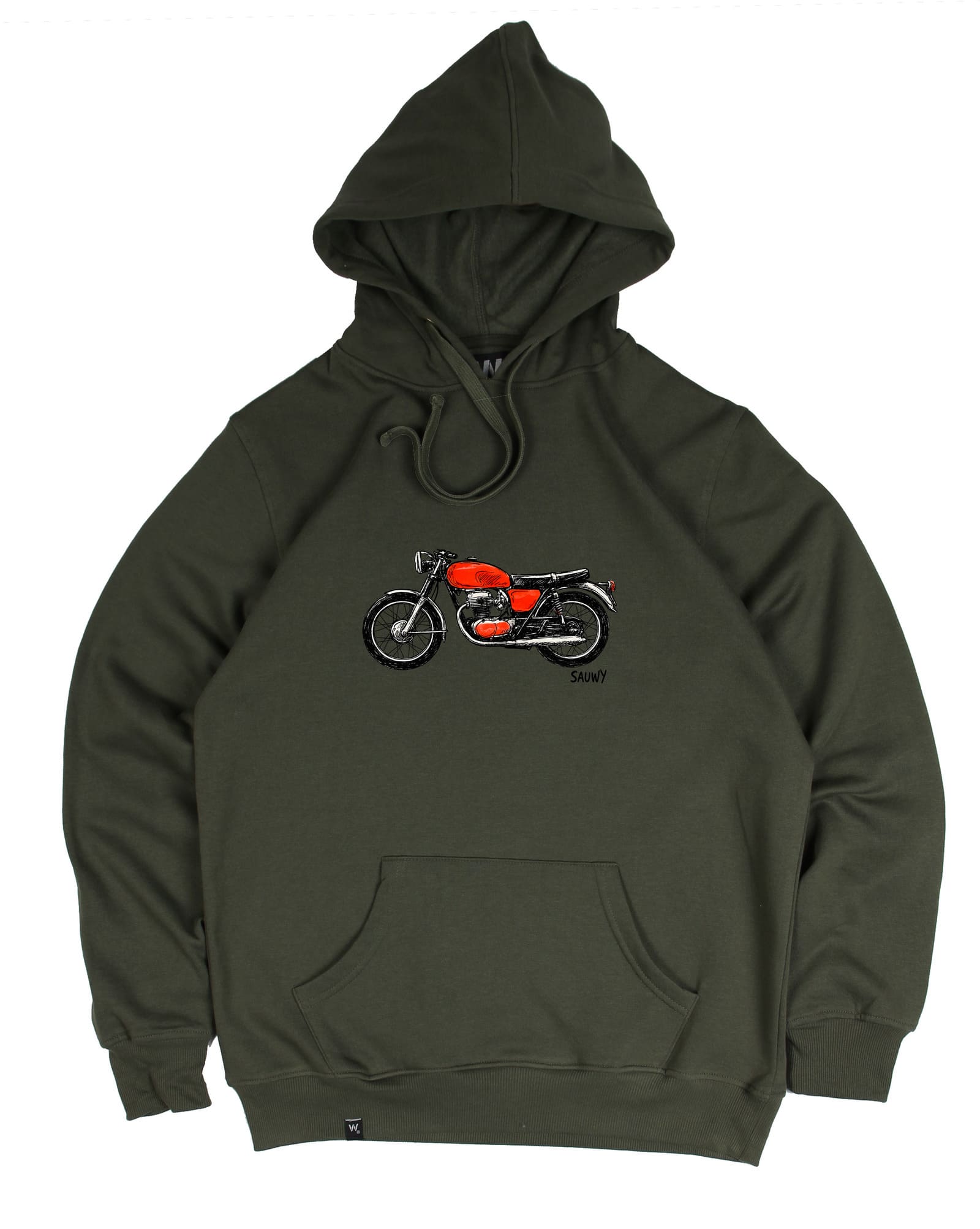 15032 KAKI MOTO Sudadera Kaki Oso Moto Sauwy