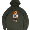 Sudadera Kaki Oso Rico Sauwy