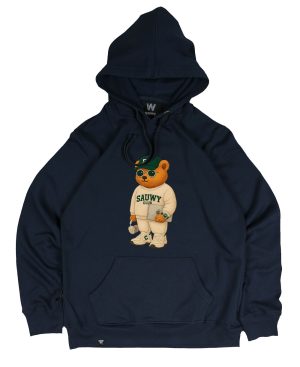 Sudadera Azul Marino Oso Chándal Sauwy