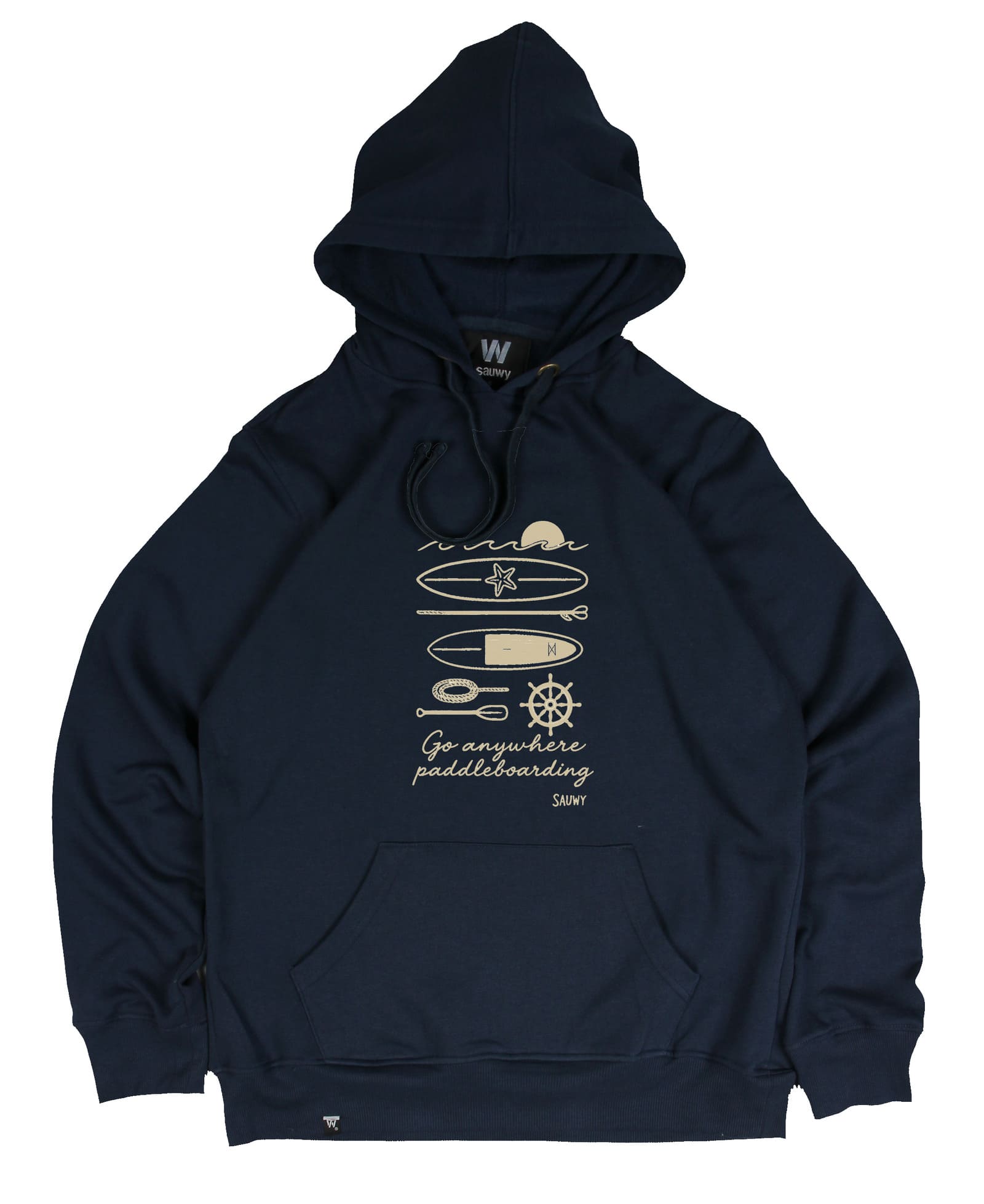 15032 MARINO A SURFING BOARD Sudadera Azul Marino Surfing Board Sauwy