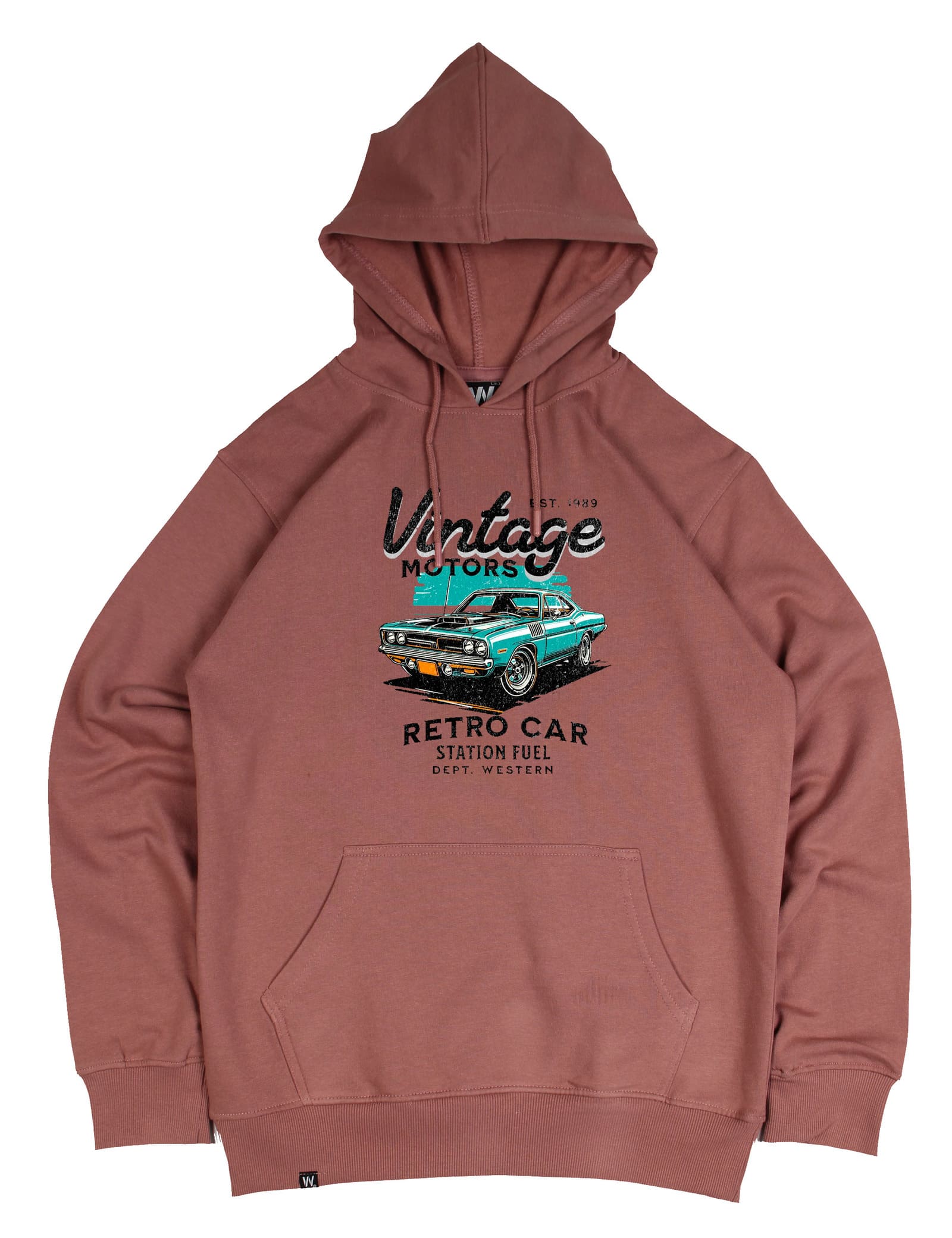 15032 ROSA VINTAGE CAR Sudadera Rosa Vintage Sauwy