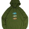 Sudadera Verde 3 Citroëns Sauwy