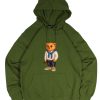 Sudadera Verde Oso Rico Sauwy