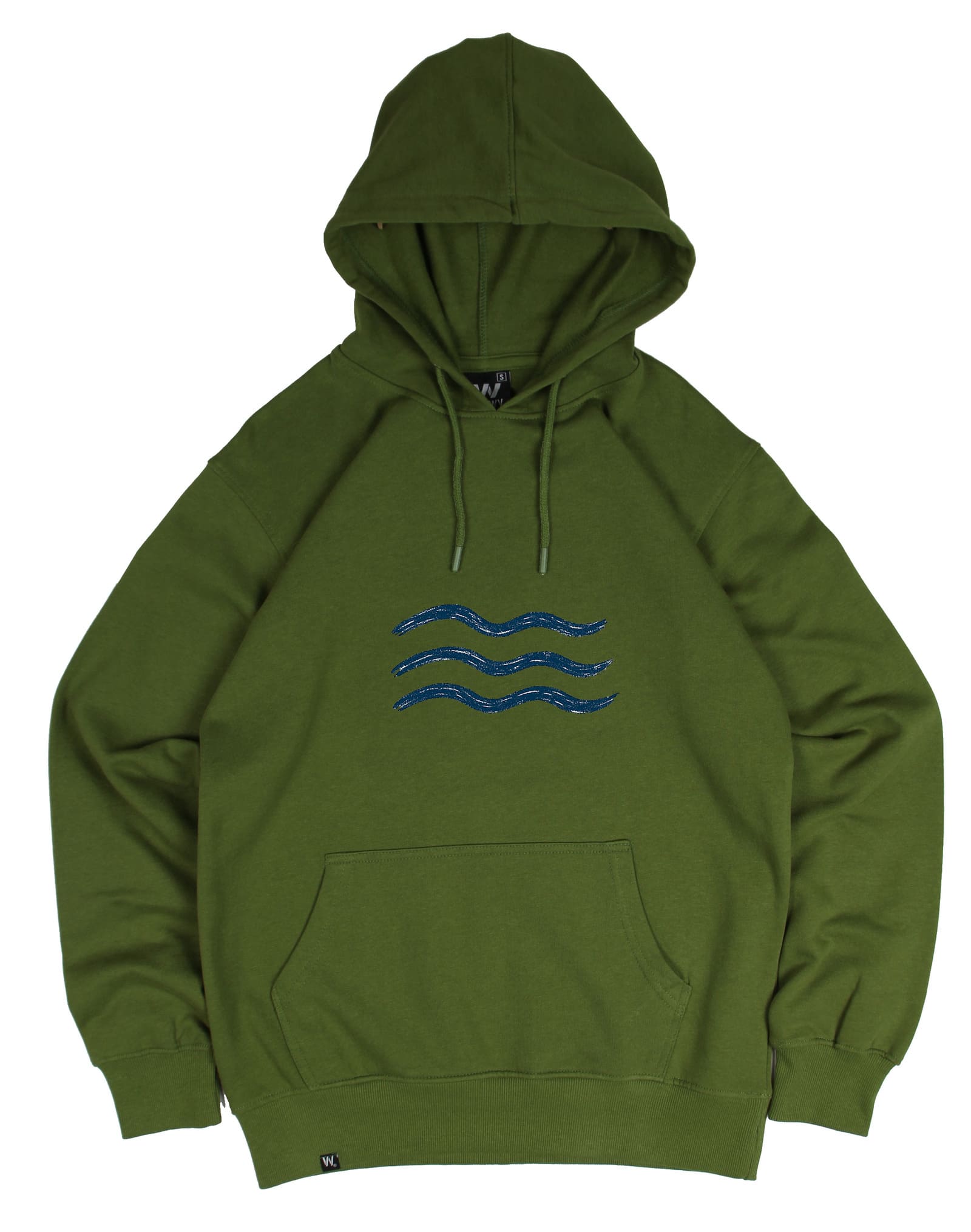 15032 VERDE OLAS Sudadera Verde Olas Sauwy