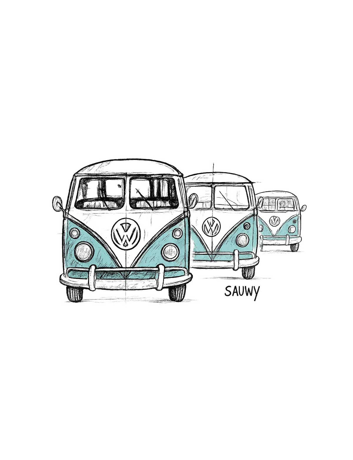 3caravanas Bañadores y Camisetas Sauwy
