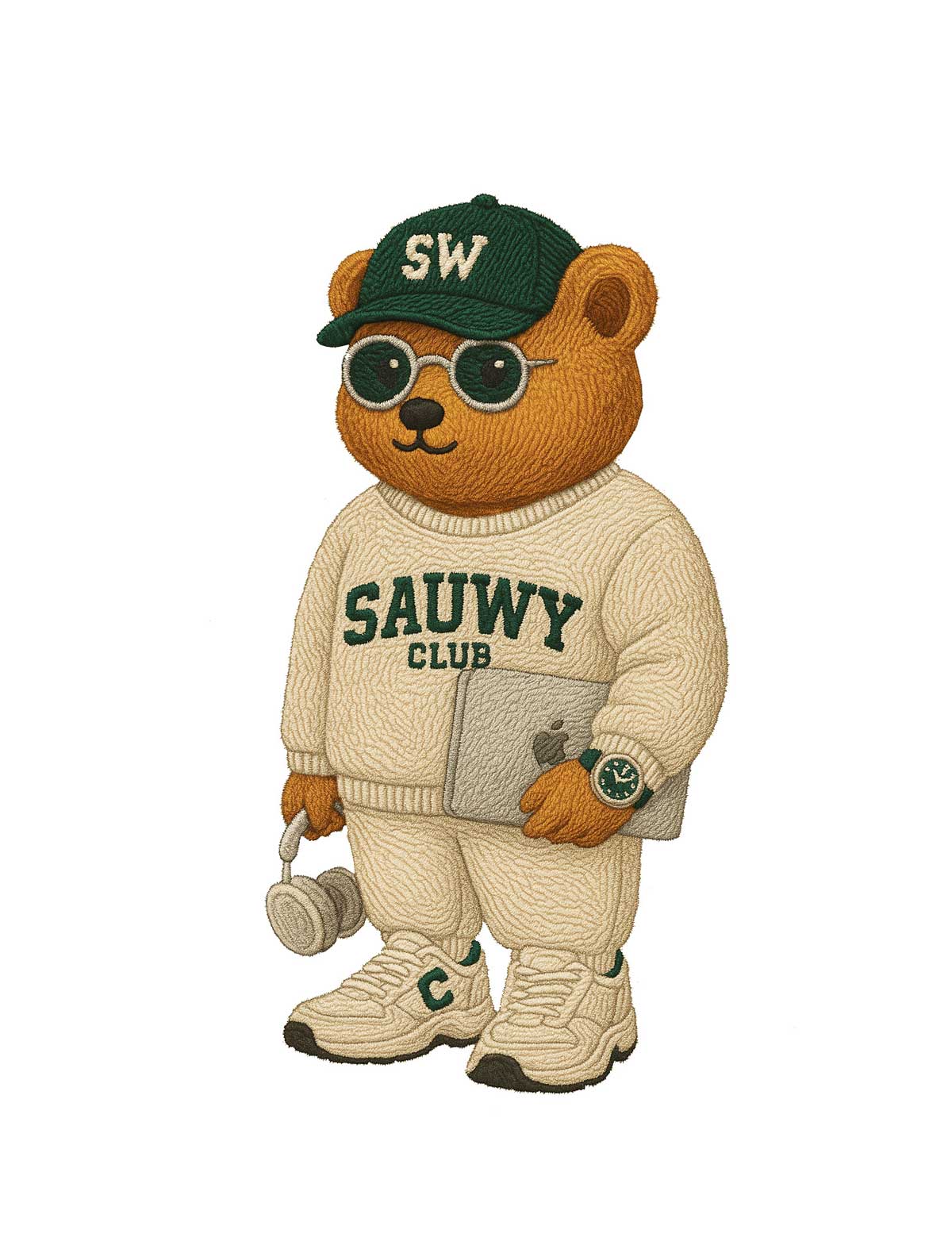 oso-chandal Bañadores y Camisetas Sauwy