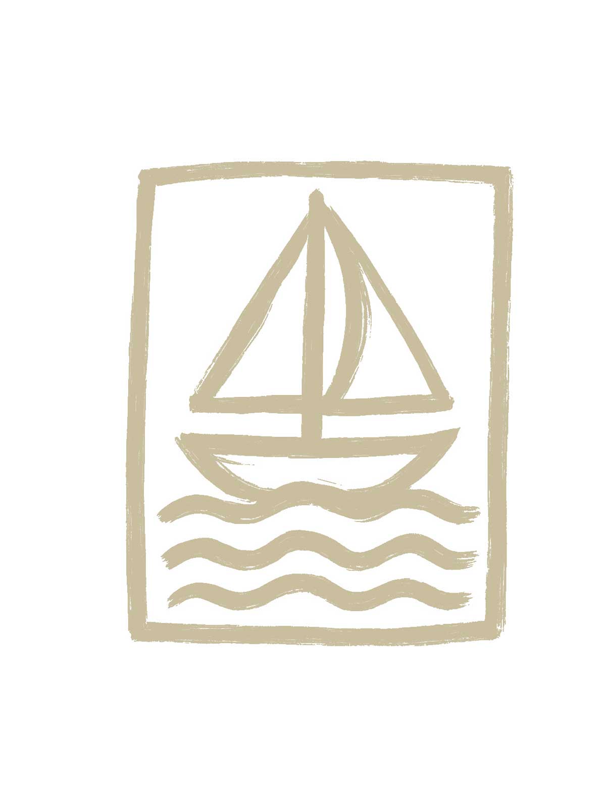 velero-beige Bañadores y Camisetas Sauwy